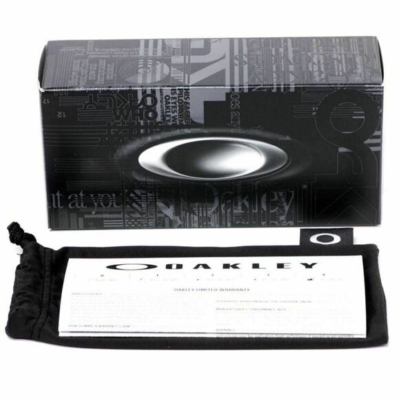 Oakley Rectangular Eyeglasses Blue W/Demo Lens - Picture 5 of 5